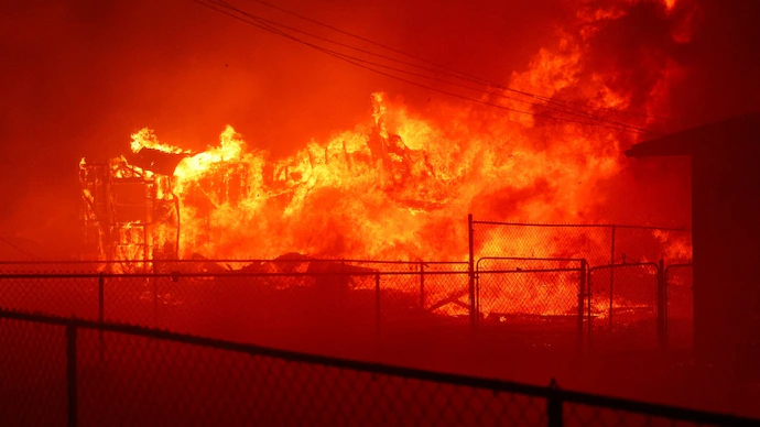 Los Angeles wildfire